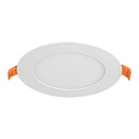 Luminario LED plafón 6W 3000K ultradelgado redondo, VOLTECK EMP-200LC