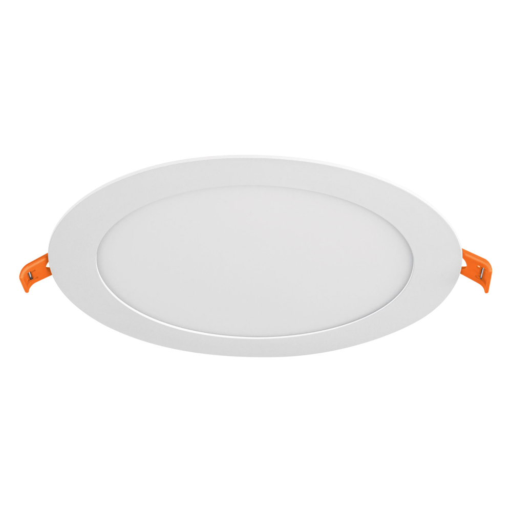 Luminario LED plafón 12W 3000K ultradelgado redondo, VOLTECK EMP-201LC