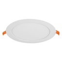 Luminario LED plafón 12W 3000K ultradelgado redondo, VOLTECK EMP-201LC