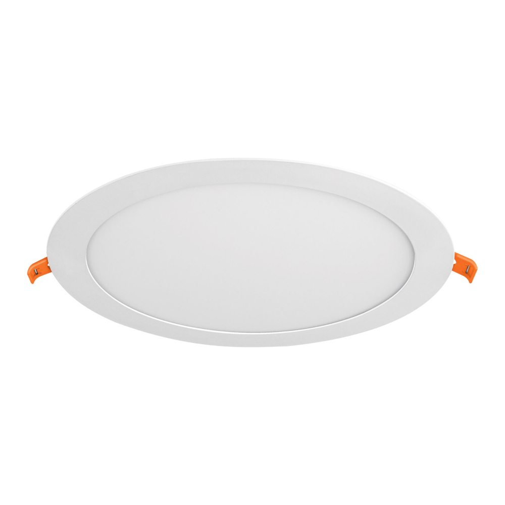 Luminario LED plafón 18W 3000K ultradelgado redondo, VOLTECK EMP-202LC