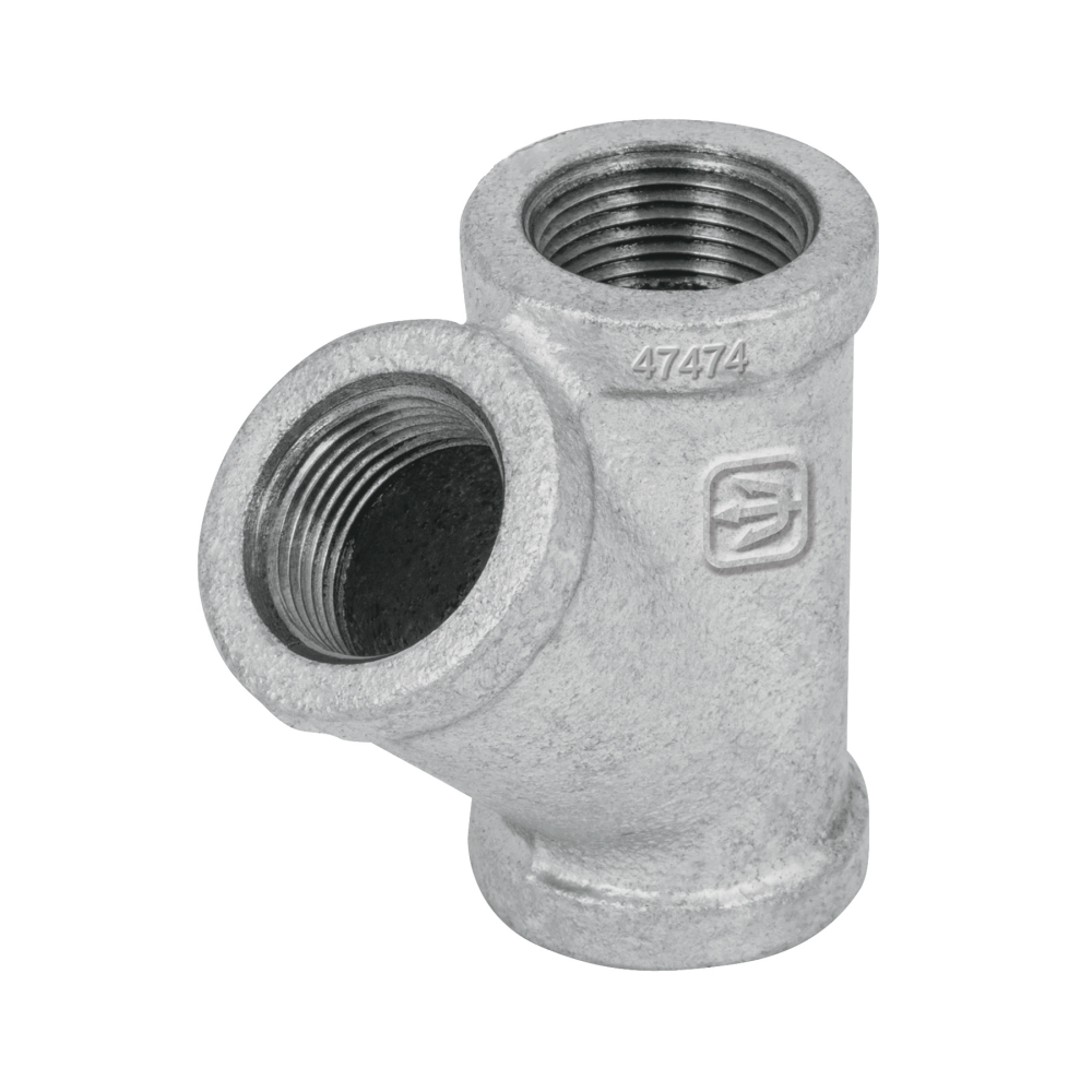 Yee sencilla 3/4' acero galvanizado, FOSET CG-802