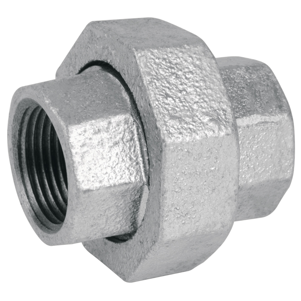 Tuerca unión 3/4' acero galvanizado, FOSET CG-972