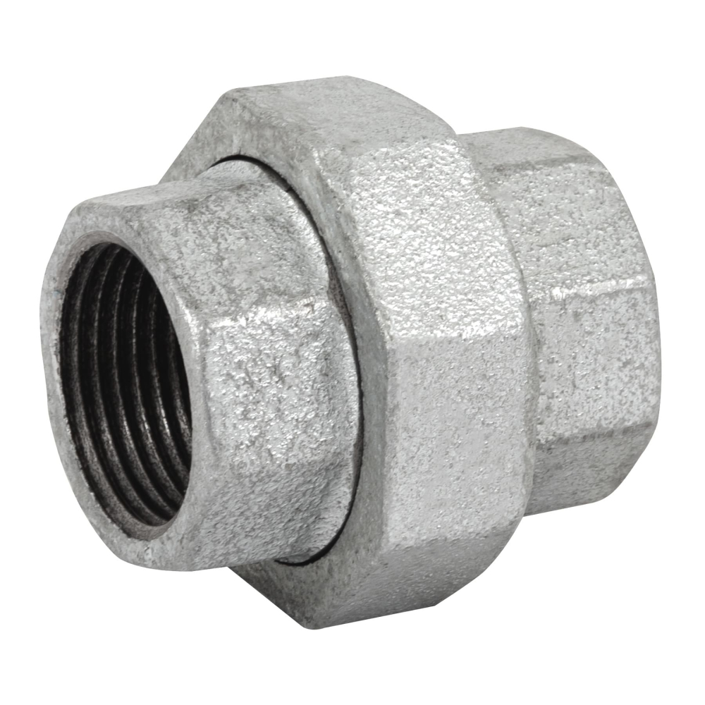 Tuerca unión 1' acero galvanizado, FOSET CG-973
