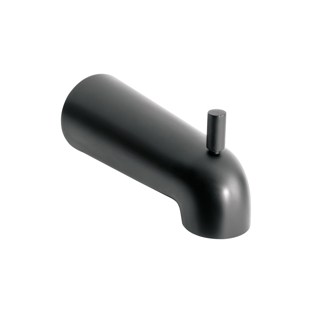 Salida de tina con desviador, negro, FOSET TÚBIG TBM-51M