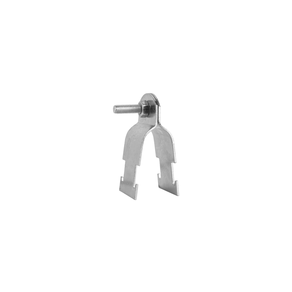 Abrazadera para perfil monocanal de 1', VOLTECK PU-1A