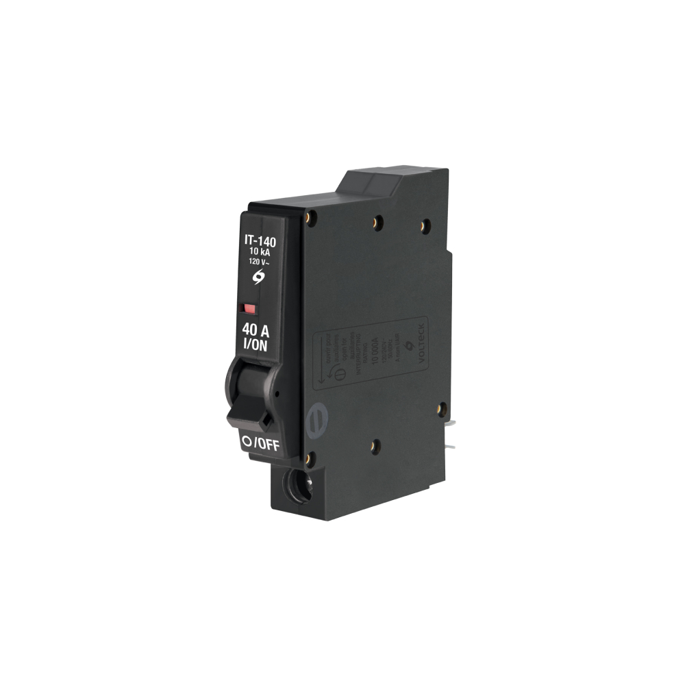 Interruptor de 1 polo 40 A, enchufable en blíster, VOLTECK IT-140