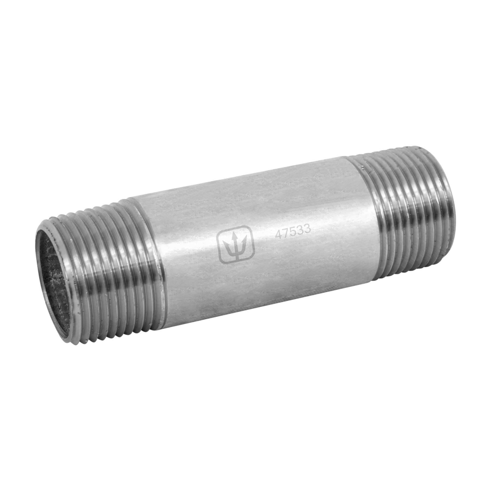 Niple de acero galvanizado 1' x 4', FOSET CG-418