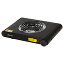 Parrilla eléctrica 1 quemador espiral, negra, VOLTECK PAEL-1CN