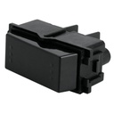 Interruptor de 3 vías, línea Italiana, color negro, VOLTECK APSE-EIN