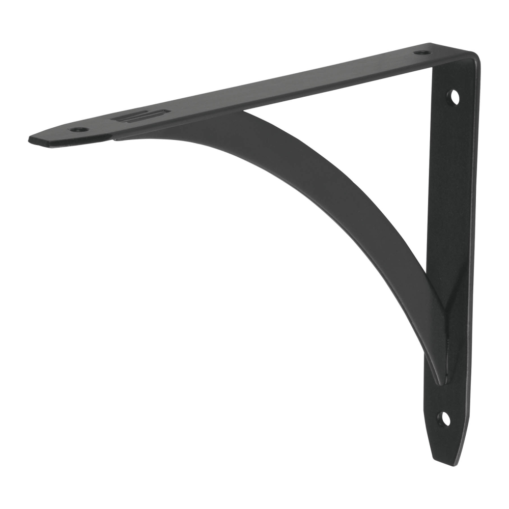 Ménsula reforzada negra 5 x 7', diseño barra, FIERO MED-6NB