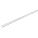 Cremallera doble blanca para ménsulas planas, 2m, FIERO SOMO-20CD