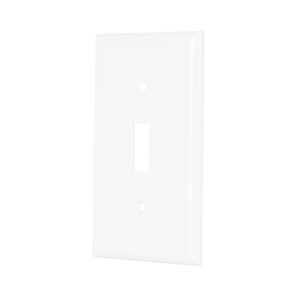 Placa de ABS para interruptor vertical, Standard, blanco PPAP-SB
