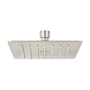 Regadera cuadrada 6', acero inox, sin brazo, satín, TÚBIG R-414SN