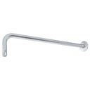 Brazo recto 50 cm con chapetón para regadera, cromo, FOSET BCH-650