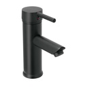 Monomando corto negro para lavabo, FOSET TÚBIG TBM-46M