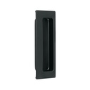 Jaladera de embutir rectangular, negro mate, HERMEX JALE-61