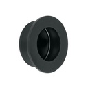 Jaladera de embutir circular No. 2, negro mate, HERMEX JALED-62