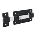 Pasador de barra plana 4', negro, HERMEX PAN-37
