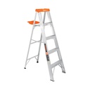 Escalera de tijera tipo ll 4 peldaños y bandeja, Truper EST-24