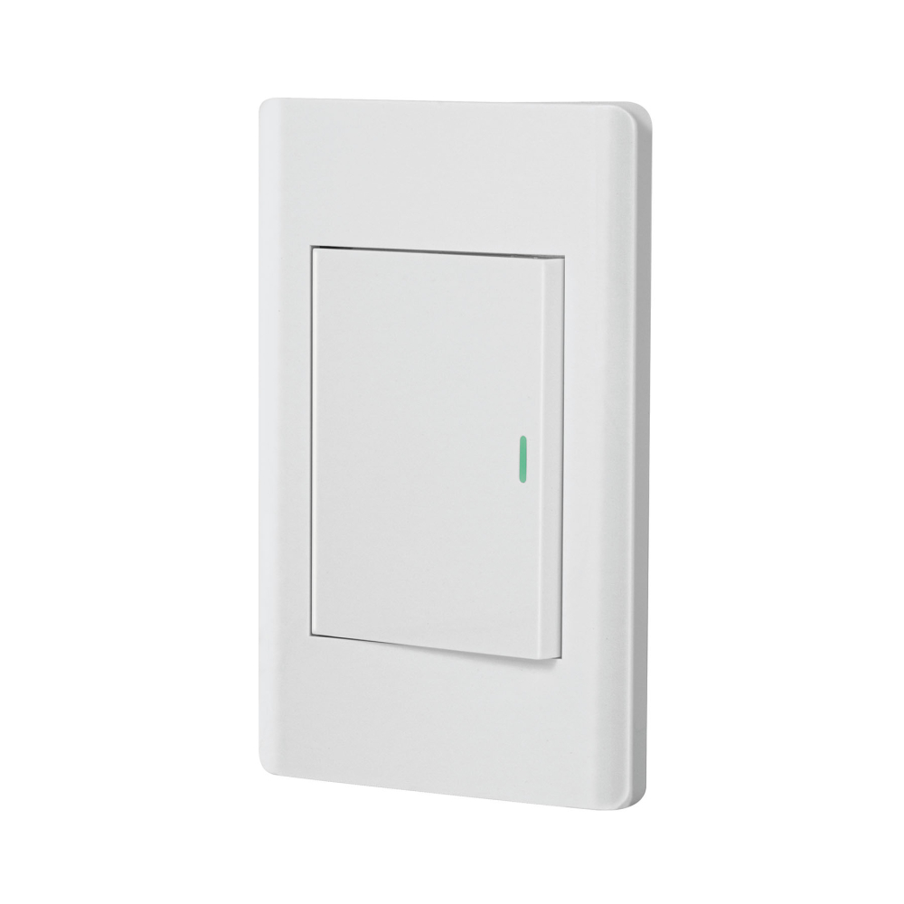 Placa armada blanca 1 interruptor 3 módulos, Lisboa, VOLTECK PA-APSE3-LB