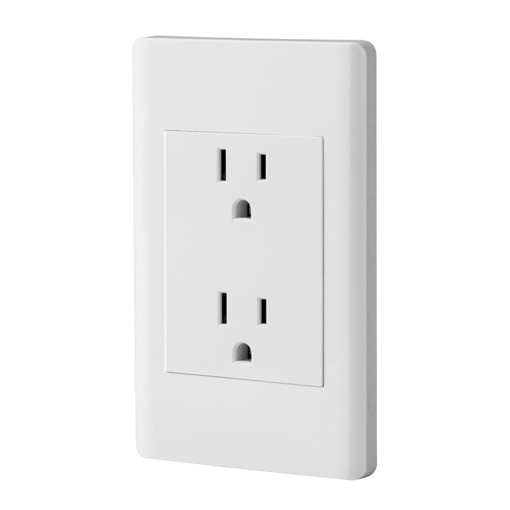 Placa armada blanca contacto dúplex 3 módulos, Lisboa CODO-LB