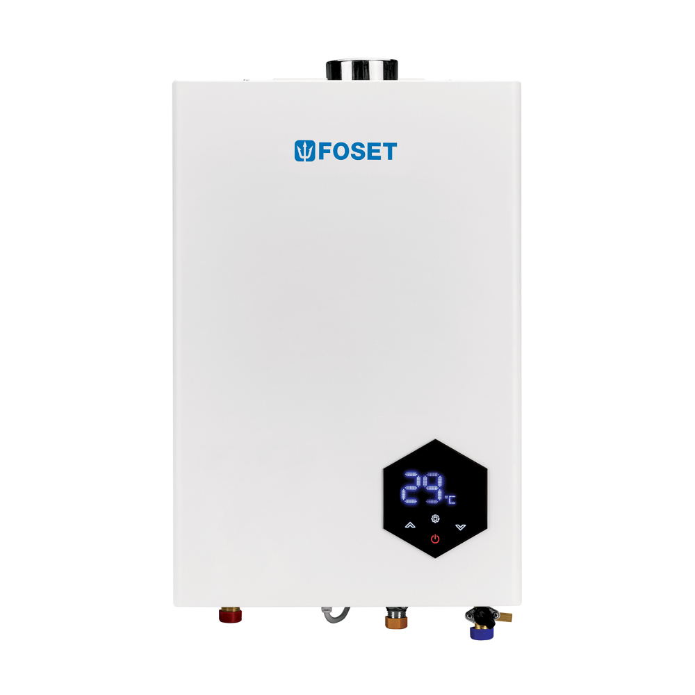 Calentador instantáneo modulante, 24L, 4 serv, gas LP, FOSET CALE-24IM