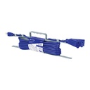 Extensión triple uso rudo 8 m tipo abanico 3x16 AWG, VOLTECK ERA3-8X16