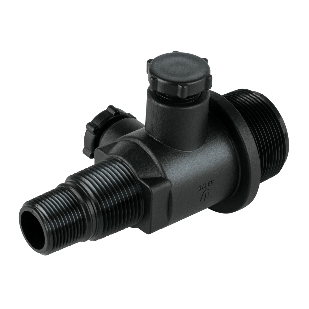 Multiconector polipropileno para tinaco, sin válvula, FOSET ATIN-003