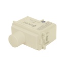 Dimmer giratorio, línea Italiana, marfil, Volteck DIM-I