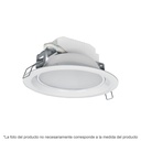 Luminario LED empotrable 5 W 3000 K, redondo, VOLTECK EMP-100LC