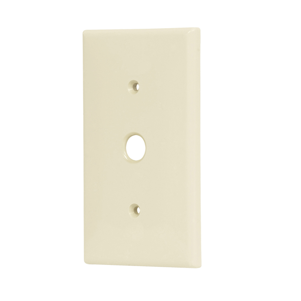 Placa de ABS para atenuador, Standard, marfil, Volteck PPDI-S