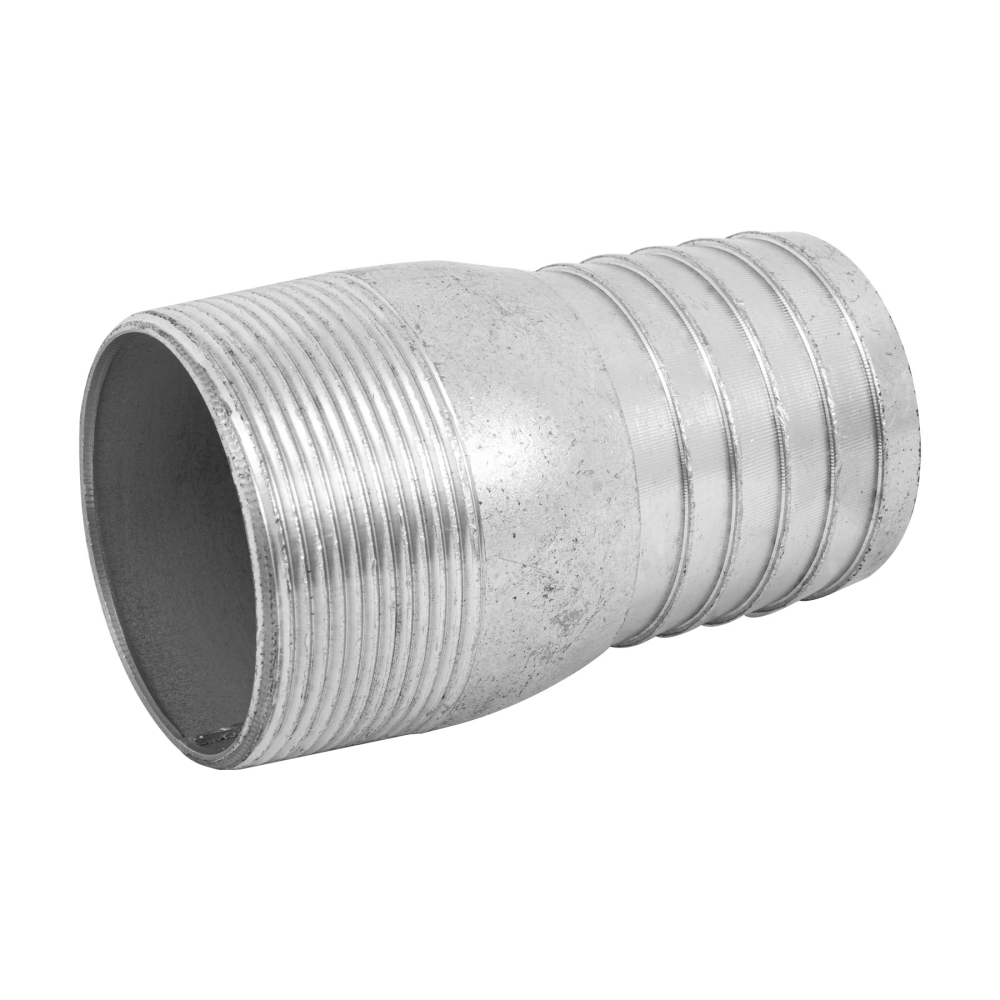 Niple de acero galvanizado 2' tipo botella, FOSET CG-485