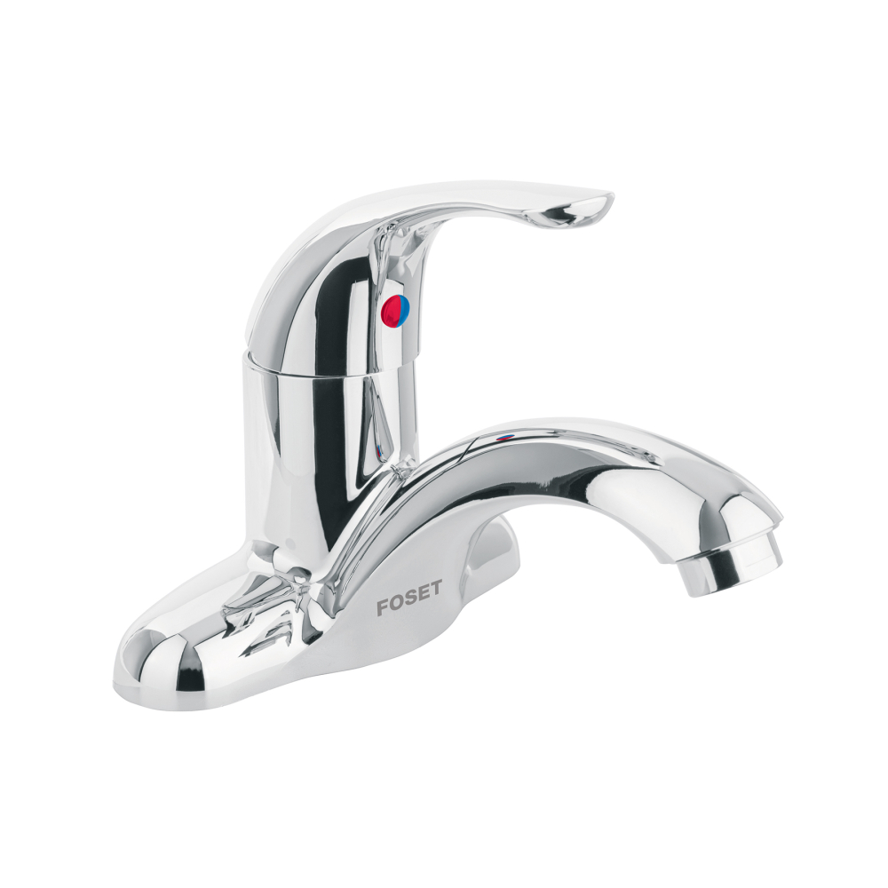 Monomando lavabo, ABS, nariz curva, BASIC MP-419