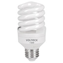 Lámpara espiral mini T2 20 W luz de día en blíster, Volteck F-20EM