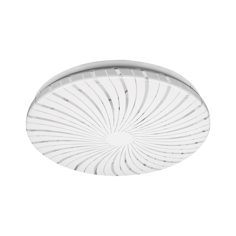 Luminario LED plafón decorativo 15W 3000K, espiral, BASIC PLA-302LC