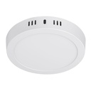 Luminario LED plafón 12W 3000K, redondo, blanco, VOLTECK PLA-205LC