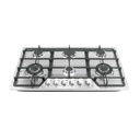Parrilla gas empotrar 86cm, 6 quemadores,inoxidable, RIVIERA PAE-906GA