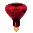 Lámpara incandescente de calor, BR40 270 Watts, rojo BR-40I