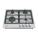 Parrilla gas empotrar 59cm, 4 quemadores,inoxidable, RIVIERA PAE-604GA