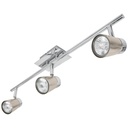 Luminario de sobreponer con 3 spots base GU10, Volteck SOB-303S