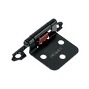 Bolsa con 2 bisagras parche de 7cm, negro, HERMEX BIPA-76