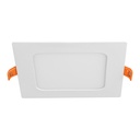 Luminario LED plafón 6W 6500K ultradelgado cuadrado VOLTECK EMP-400L