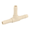 Tee inserción 3/8' de polipropileno, FOSET CM-761