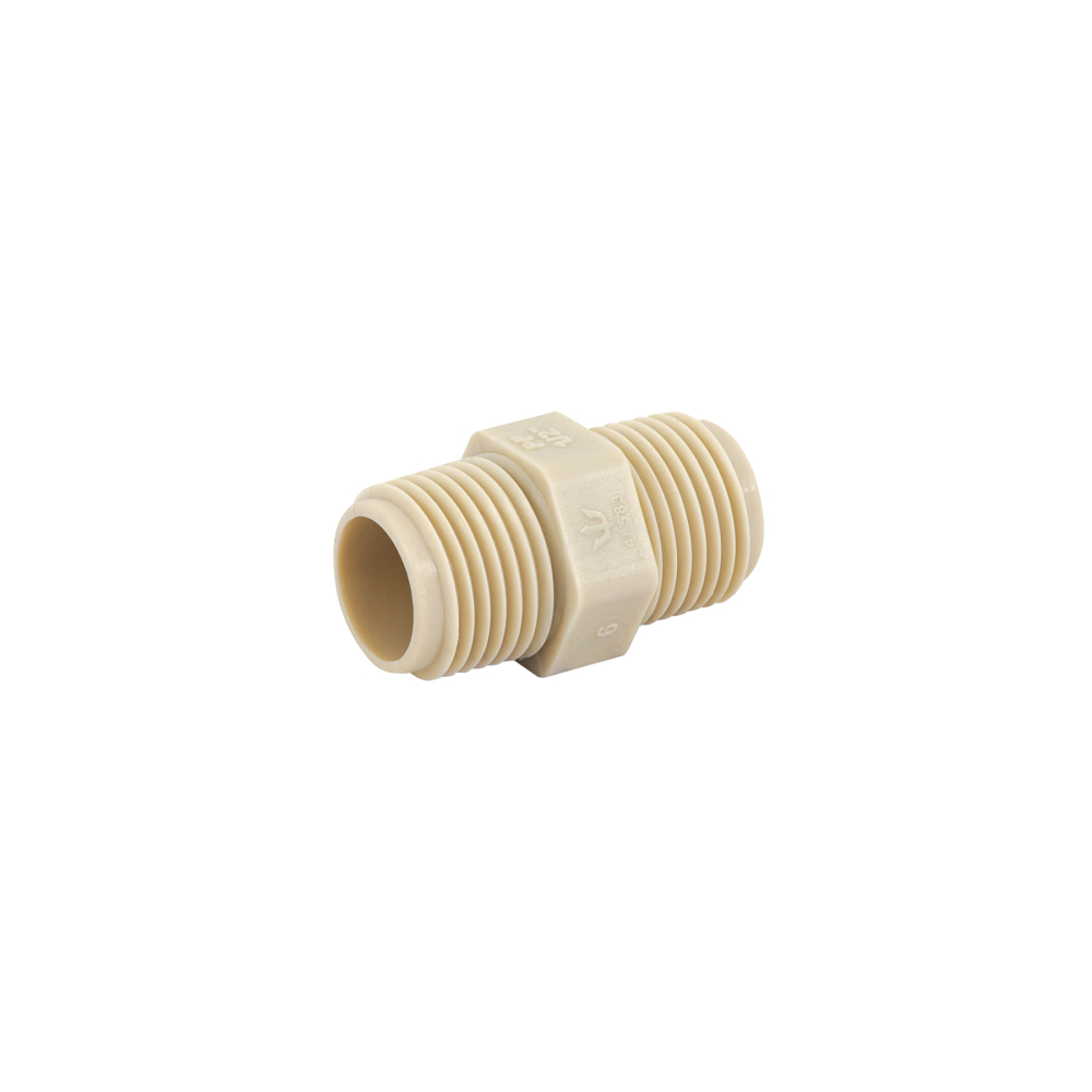Niple corrido 1/2' de polipropileno, FOSET CM-471