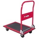 Carro de carga plegable tipo plataforma, 150 kg, PRETUL DIA-150P