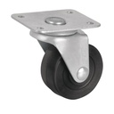 Rodaja hule 2', placa giratoria c/buje, carga 25kg, FIERO RO-128