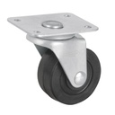 Rodaja hule 2', placa giratoria c/balero, carga 40kg, FIERO RO-129