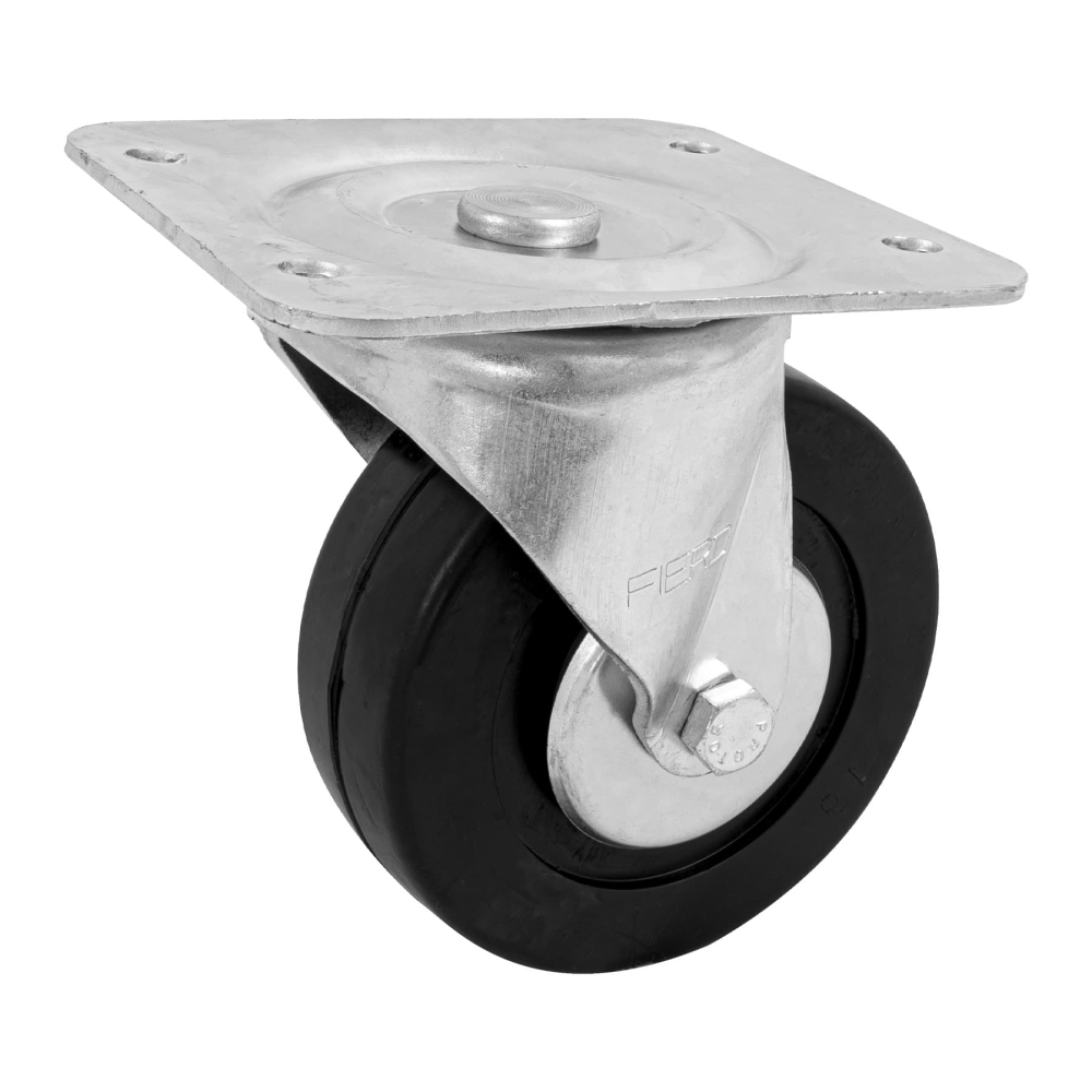 Rodaja hule 6', placa giratoria c/balero, carga 150kg, FIERO RO-1220