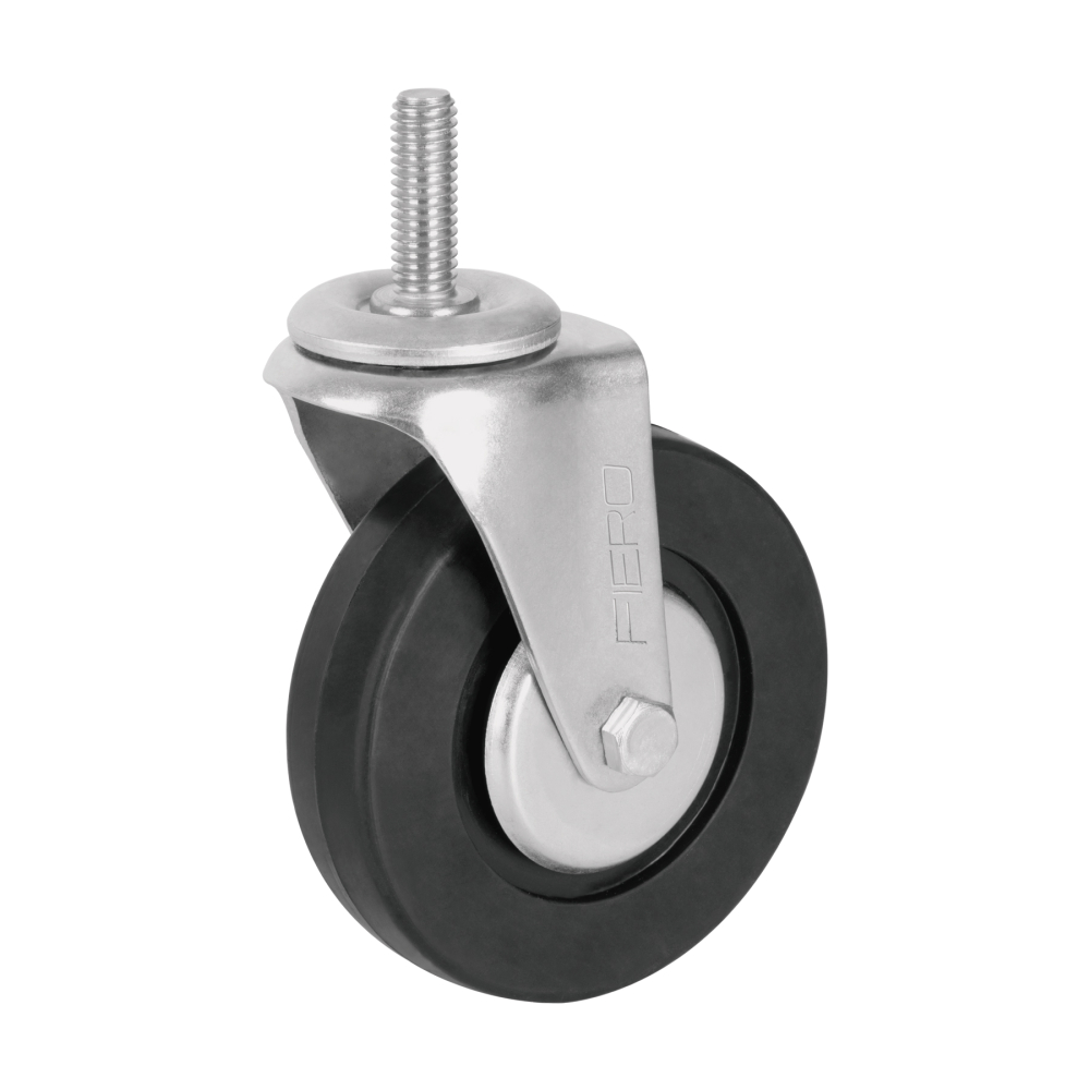 Rodaja hule 4', con espiga roscada, carga 50kg, FIERO RO-1324