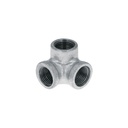 Codo rincón acero galvanizado de 1/2', FOSET CG-511